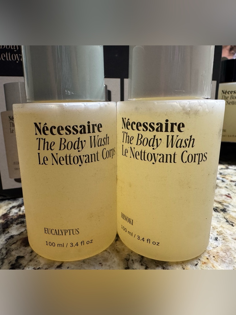 Necessaire Body Wash — Eucalyptus & Hinoki (100 ml)